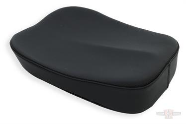 ANATOMIC PILLION PAD SMOOTH FINISH BLACK